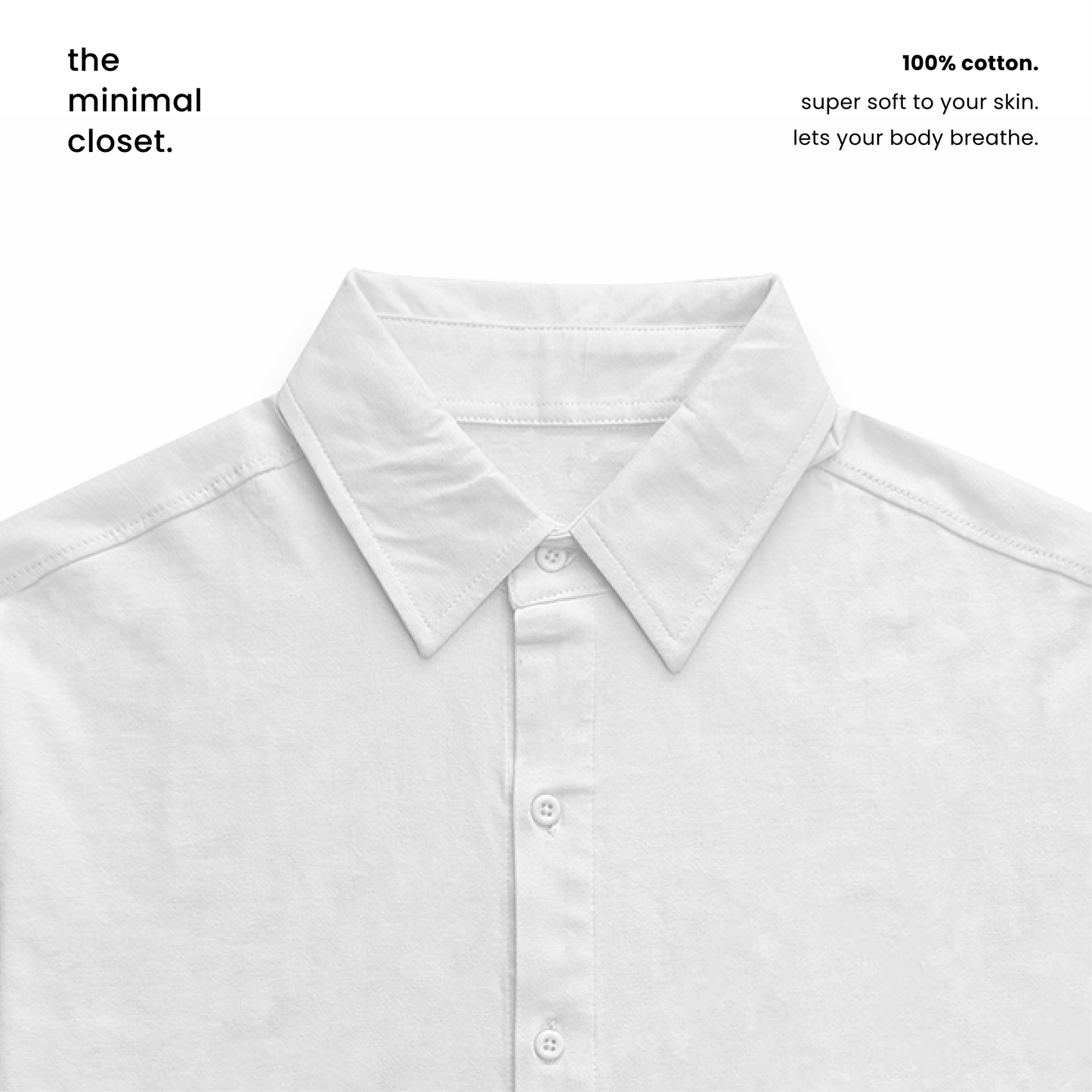 RELAXED COTTON SHIRT [7 Solid Colours] [240 GSM]