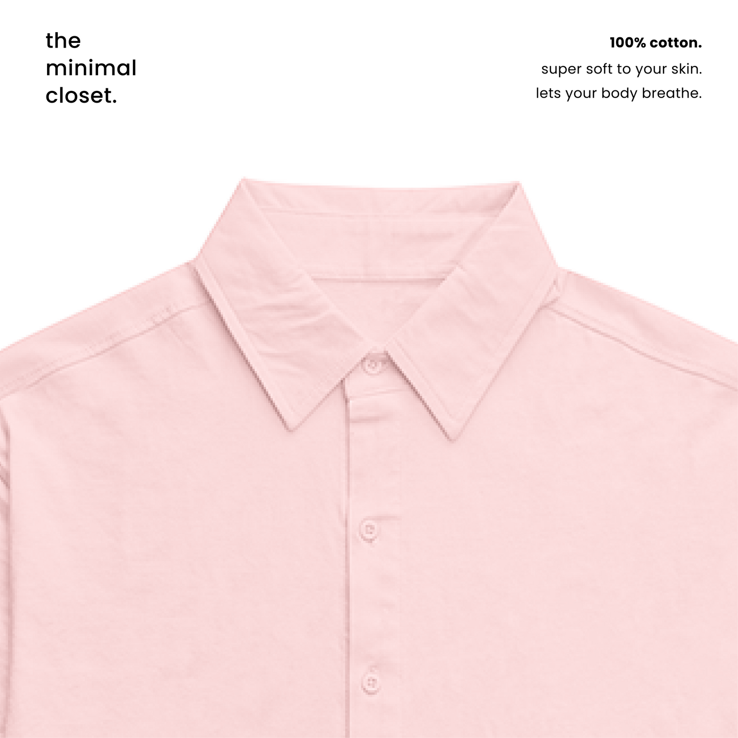 RELAXED COTTON SHIRT [7 Solid Colours] [240 GSM]