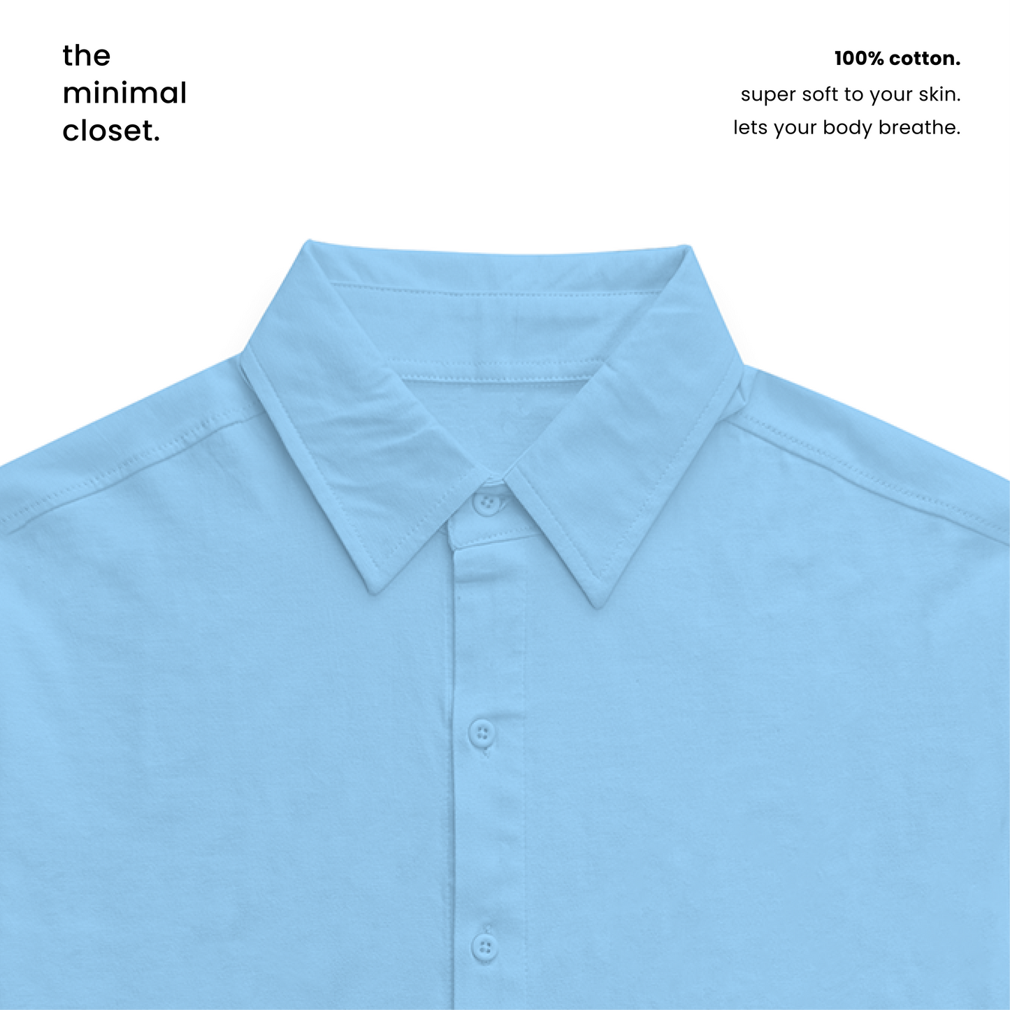 RELAXED COTTON SHIRT [7 Solid Colours] [240 GSM]