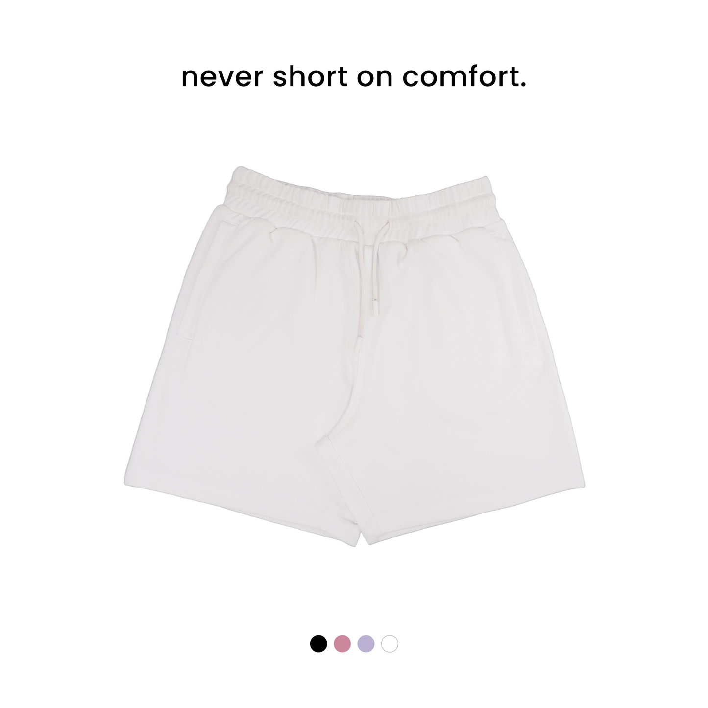 SHORTS - UNISEX TERRY COTTON [4 Solid Colours] [280 GSM]
