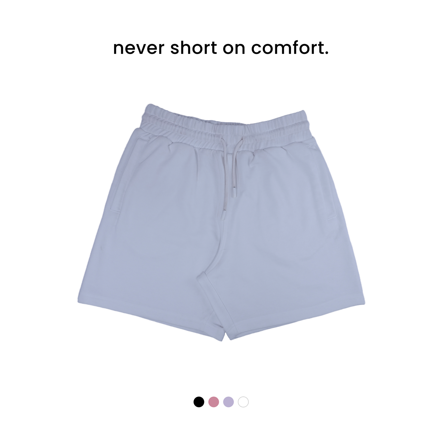 SHORTS - UNISEX TERRY COTTON [4 Solid Colours] [280 GSM]