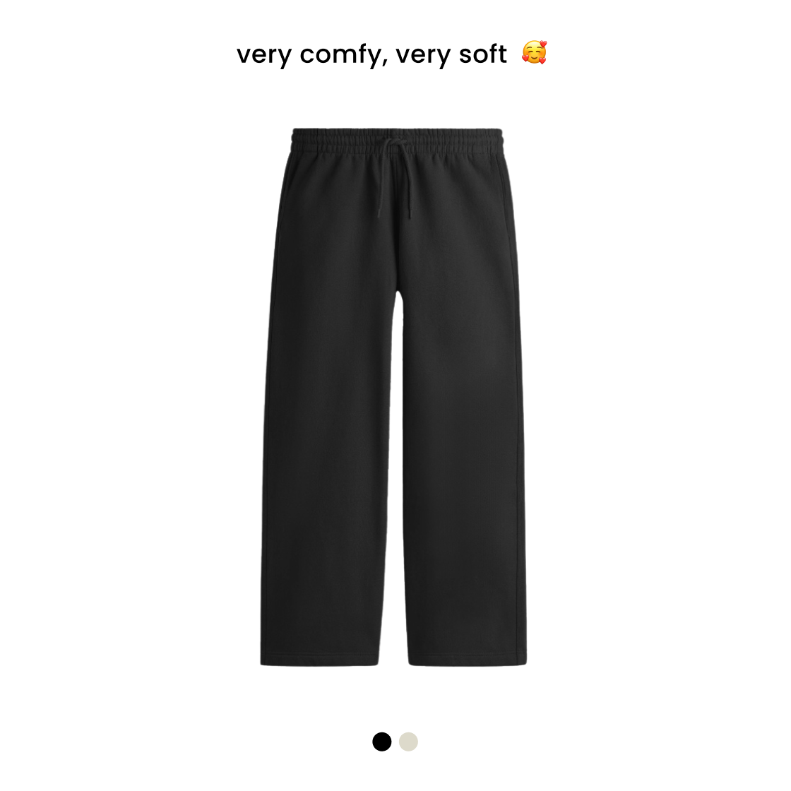 TERRY COTTON SWEATPANTS [260 GSM] [LOOSE FIT]