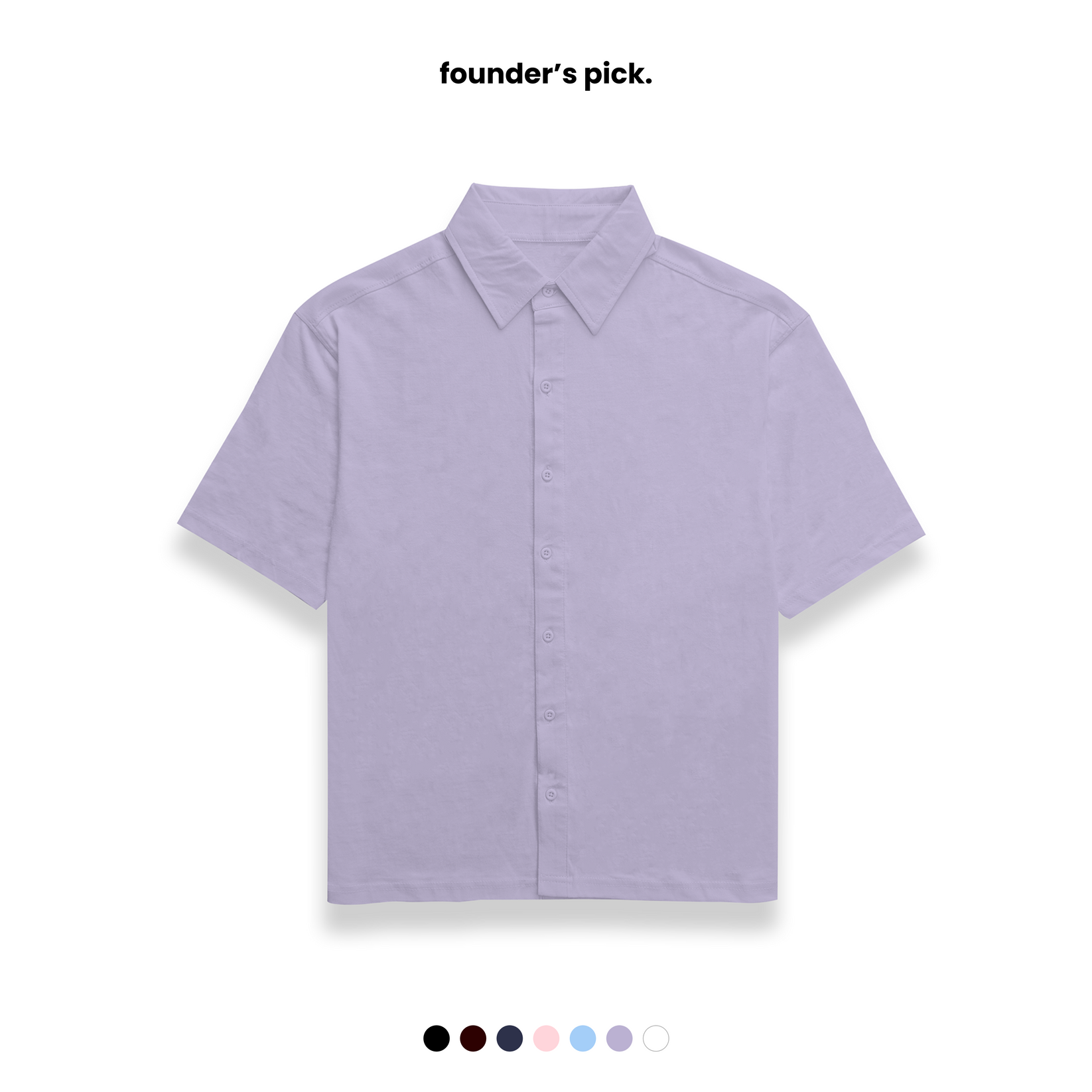 Relaxed Cotton Shirt - White